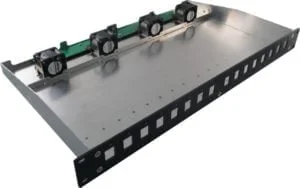 EC-1600 – 16 Port Chassis for POE-IPC-600x Series (mounts 16 x POE-IPC-600Tx in 1RU)