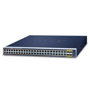 GS-4210-48P4S – Planet 48 Port 30W PoE Switch with 4 Port SFP (440W)