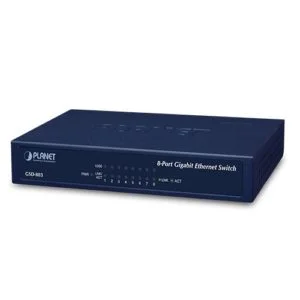 GSD-803 – Planet 8 Port Gigabit Desktop Switch