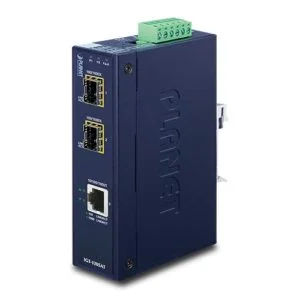 IGT-1205AT – Planet Industrial Ethernet Over Fibre with 2 Port SFP