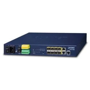 MGSD-10080F – Planet 8 Port Fibre Switch with 2 Port Ethernet Gigabit Managed Switch