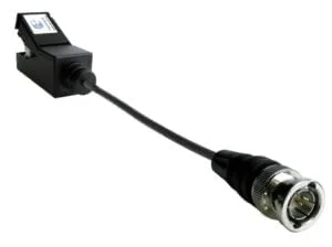 E10180TC – BNC Male Video Balun 100 mm Tail Quick Connect IDC