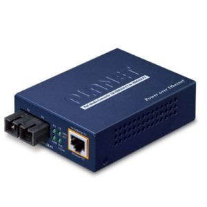 FTP-802 Planet 100Base-FX to 10/100Base-TX PoE Media Converter