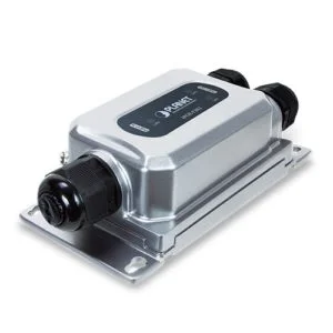 IPOE-E302 – Planet Industrial 1-Port 802.3bt PoE to 2-Port 802.3at Gigabit PoE Extender Splitter