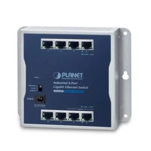 WGS-810 – Planet Industrial 8-Port 10/100/1000T Wall-Mounted – Gigabit Ethernet Switch