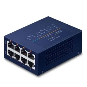 UPOE-400 – Planet Industrial 4-port Multi-Gigabit 802.3bt Ultra POE (160W) Injector Hub