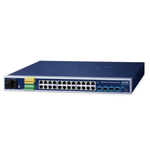 IGS-R4215-24T4X – Planet  Industrial L2+ 24-Port 10/100/1000T + 4-Port 10G SFP+ Managed Ethernet Switch