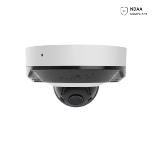 AJAX 8MP MINI DOME CAMERA WHITE HL 2.8mm