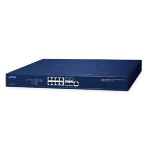 XGS-6311-8T4XR – Planet L3 8-Port 10GBASE-T + 4-Port 10GBASE-X SFP+ Managed Ethernet Switch with Dual 100~240V AC Redundant Power