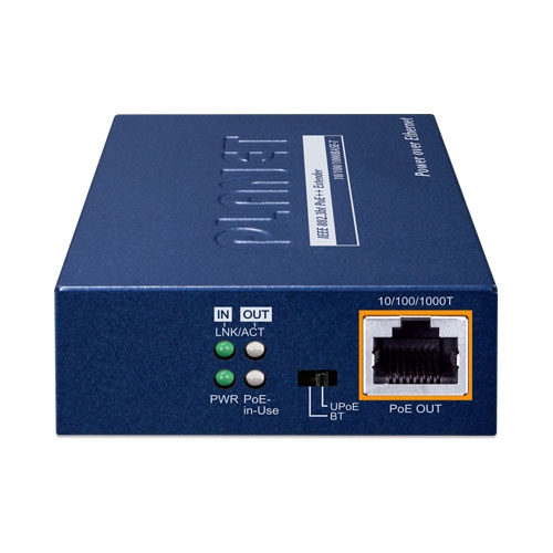 POE-E301 - Planet 1-Port 802.3bt to 1-Port 802.3bt Gigabit PoE++ Extender - Image 2