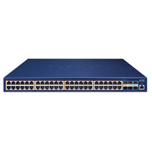 GS-6311-48P6X - L3 48-Port 10/100/1000T 802.3at PoE + 6-Port 10G SFP+ Managed Ethernet Switch - Image 2
