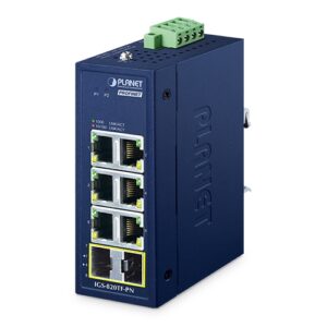 IGS-820TF-PN – Planet Compact Industrial 6-Port 10/100/1000T + 2-Port 100/1000X SFP PROFINET Switch